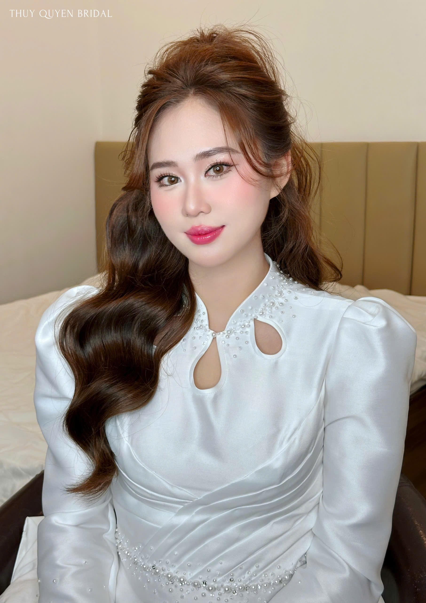 Hair and makeup setup